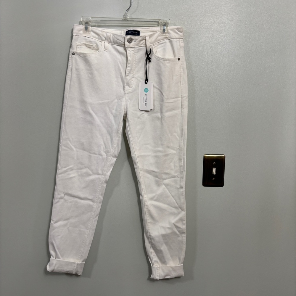 Just USA White Skinny Jeans